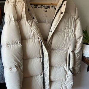 Aritzia TNA super puff midi